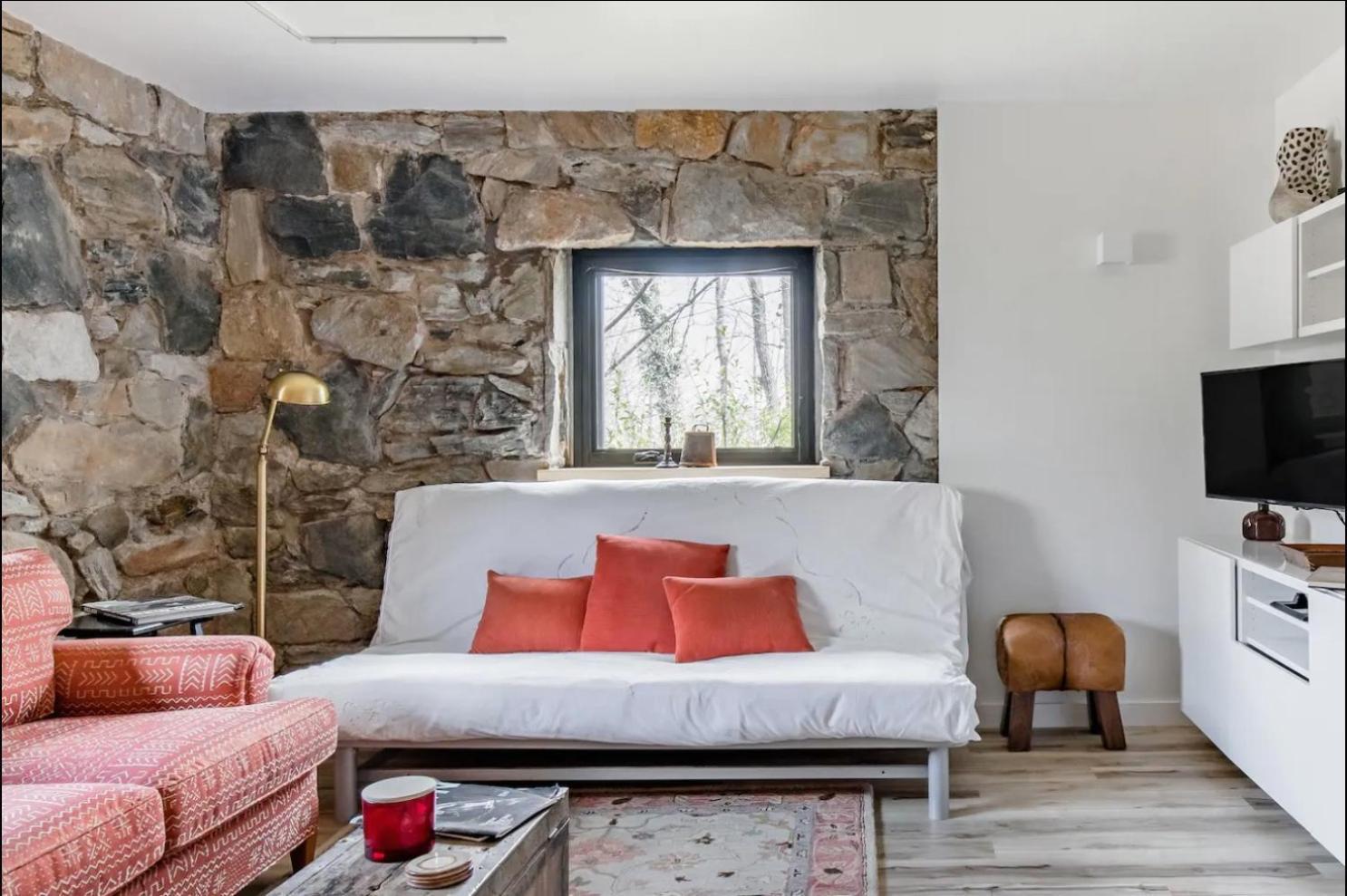Studio Guest Suite In Forest Cottage Tryon Exterior photo